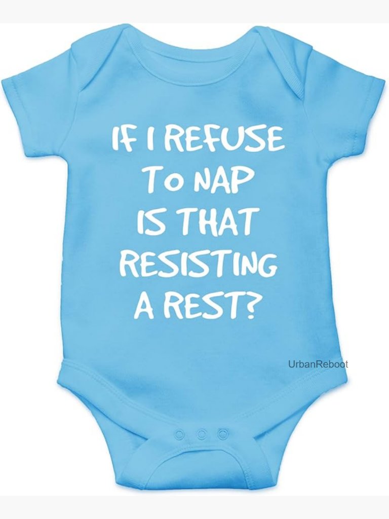 Infant Cotton Bodysuit Romper Unisex Funny Saying Short Sleeve Snap Closure